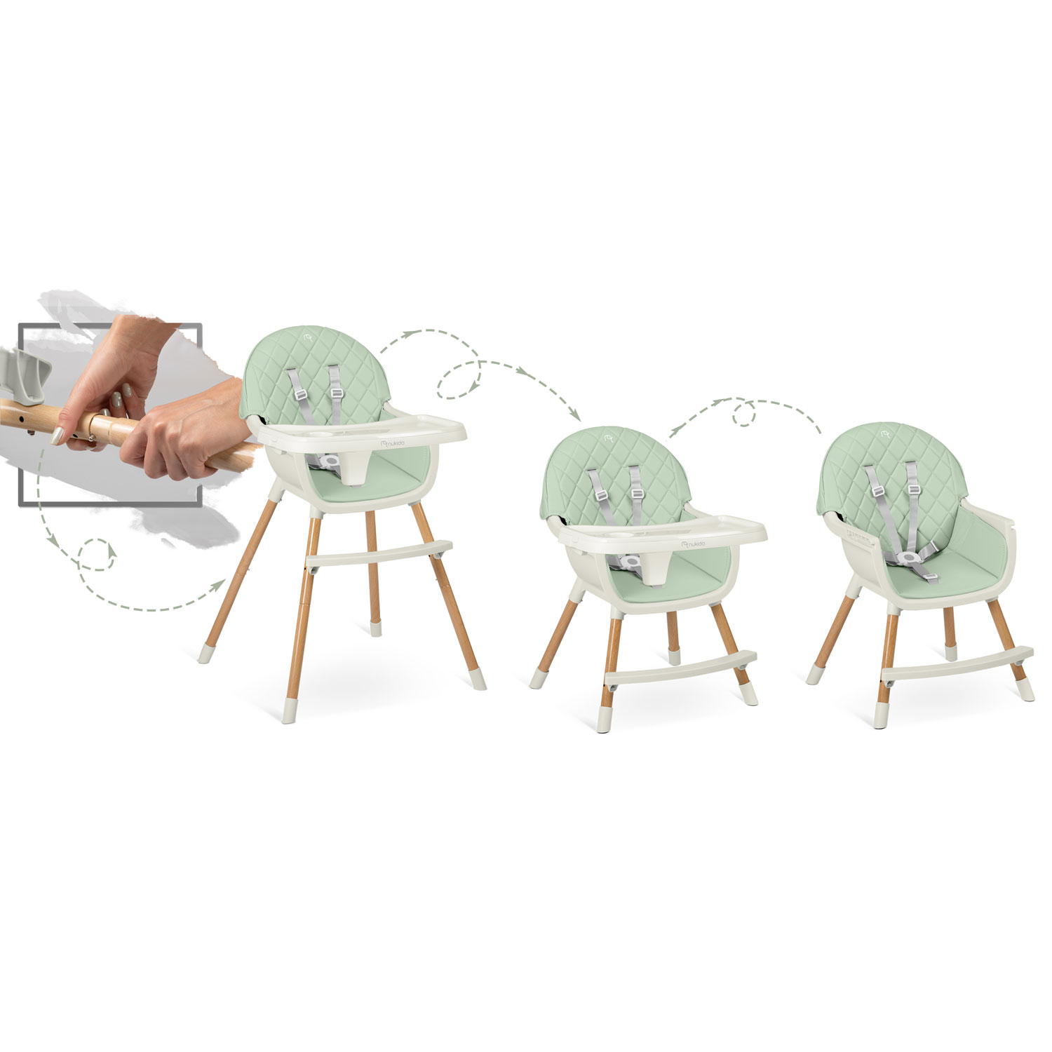 Nukido Lilo Mint söögitool - Image 11