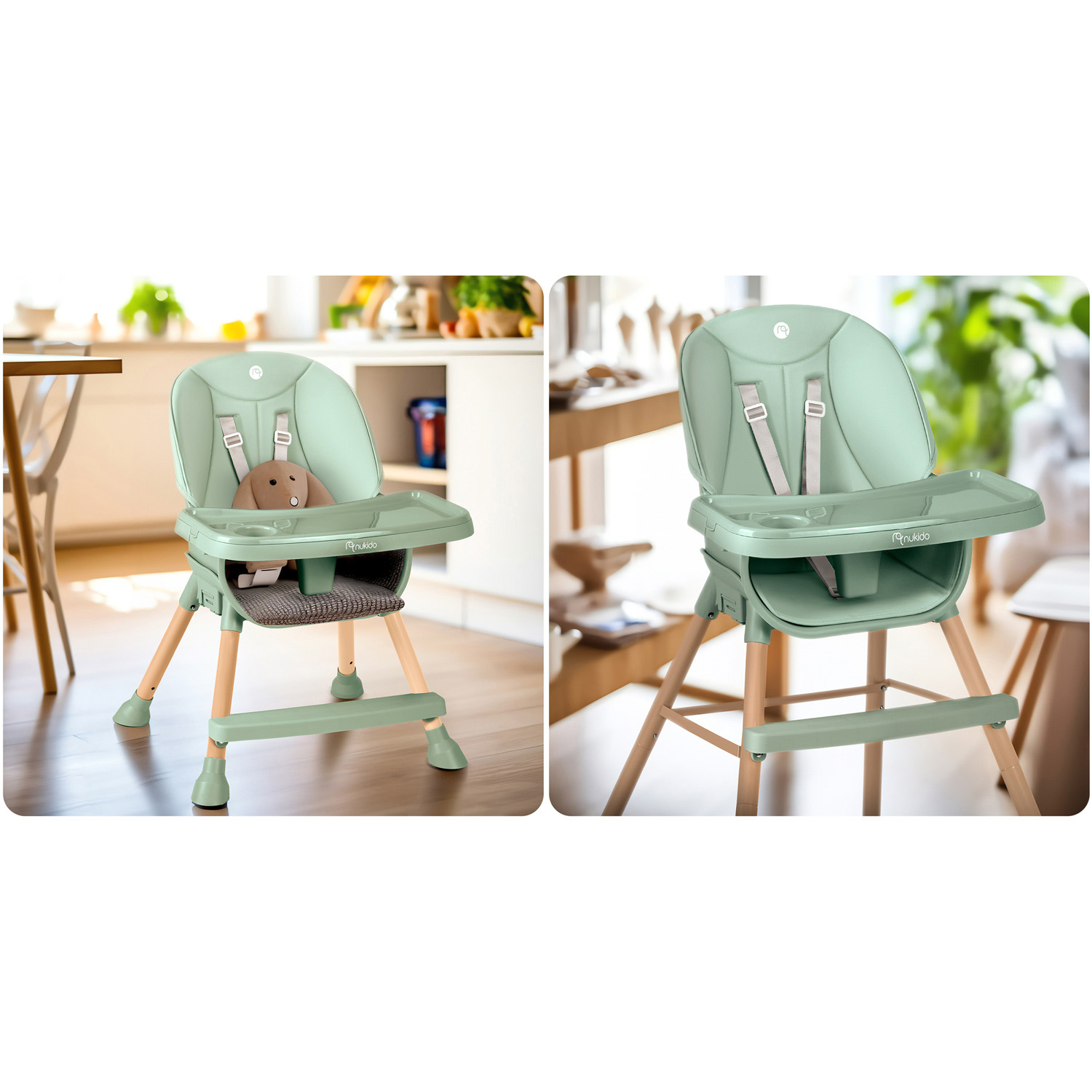 Nukido Tilo roheline söögitool - Image 7