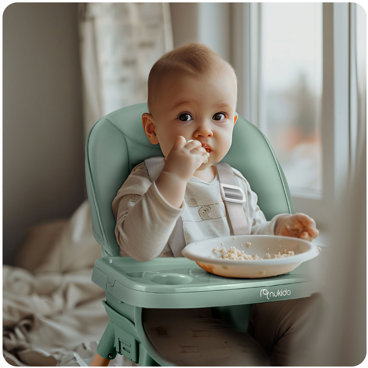 Nukido Tilo roheline söögitool - Image 12