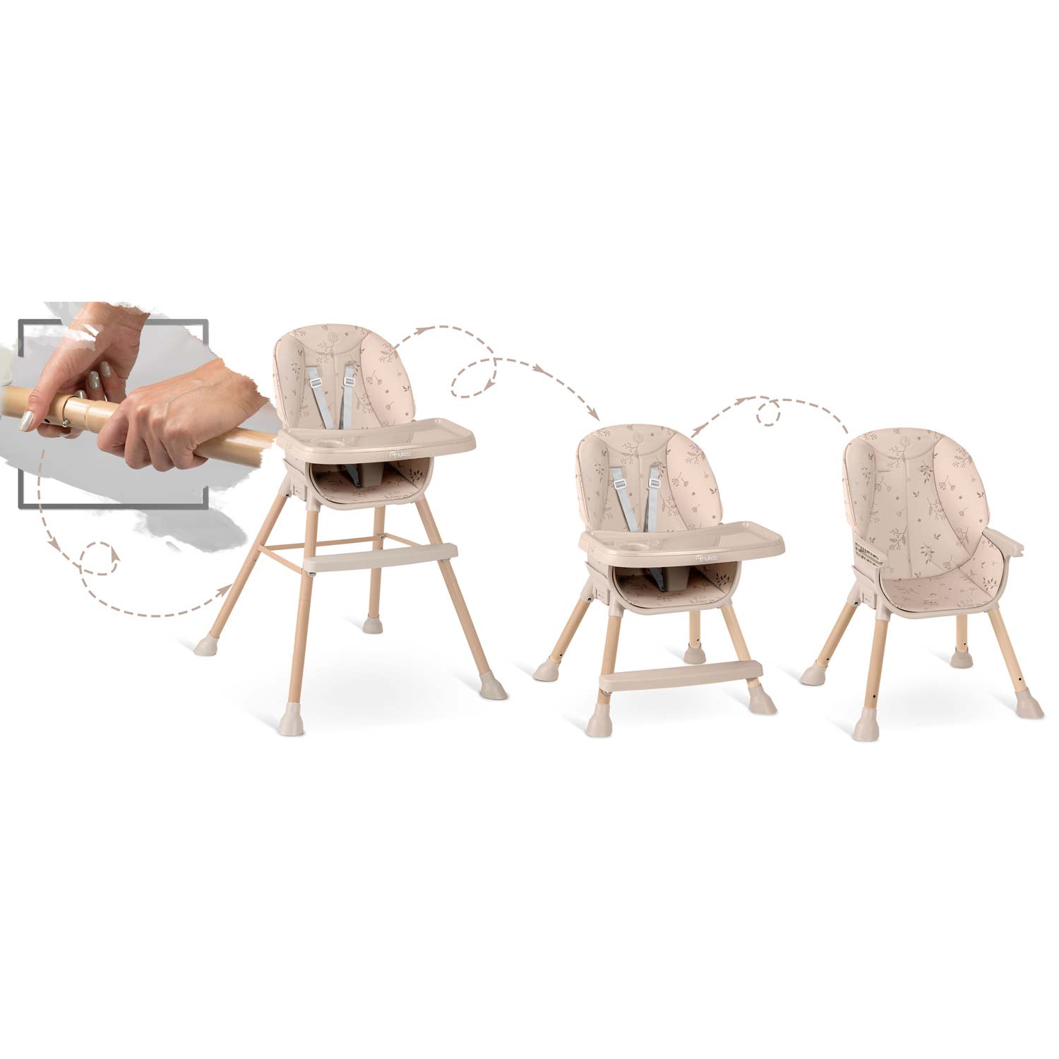 Nukido Tilo beež söögitool - Image 9