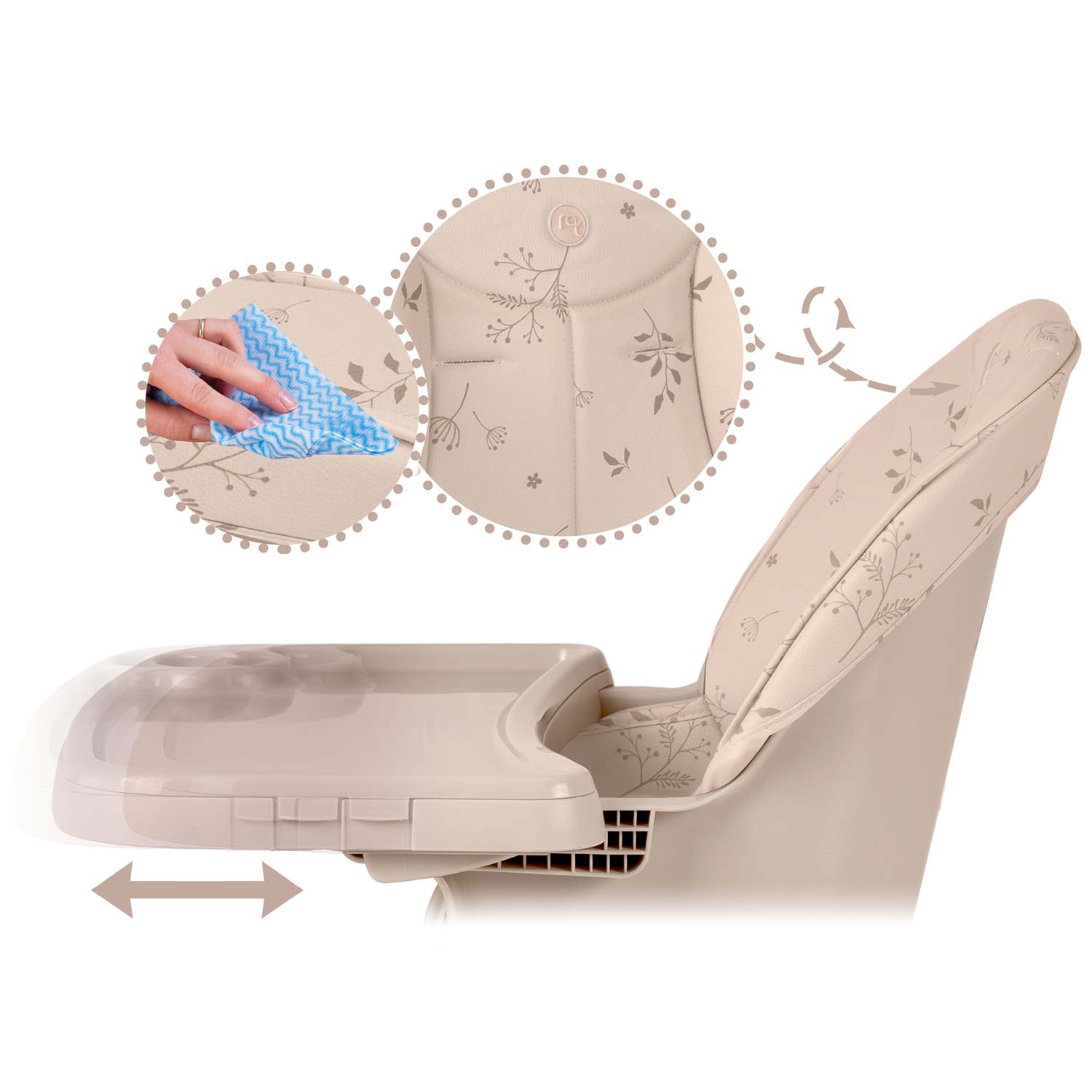 Nukido Tilo beež söögitool - Image 15