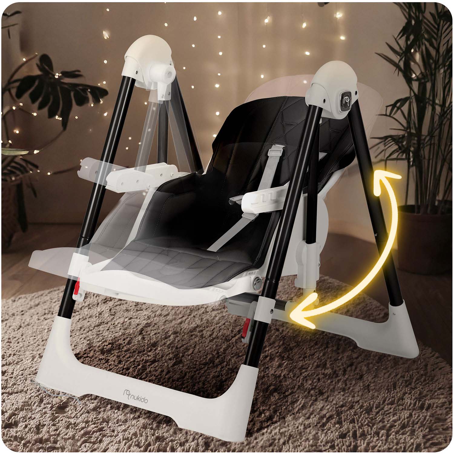 Nukido Elite must söögitool - Image 8