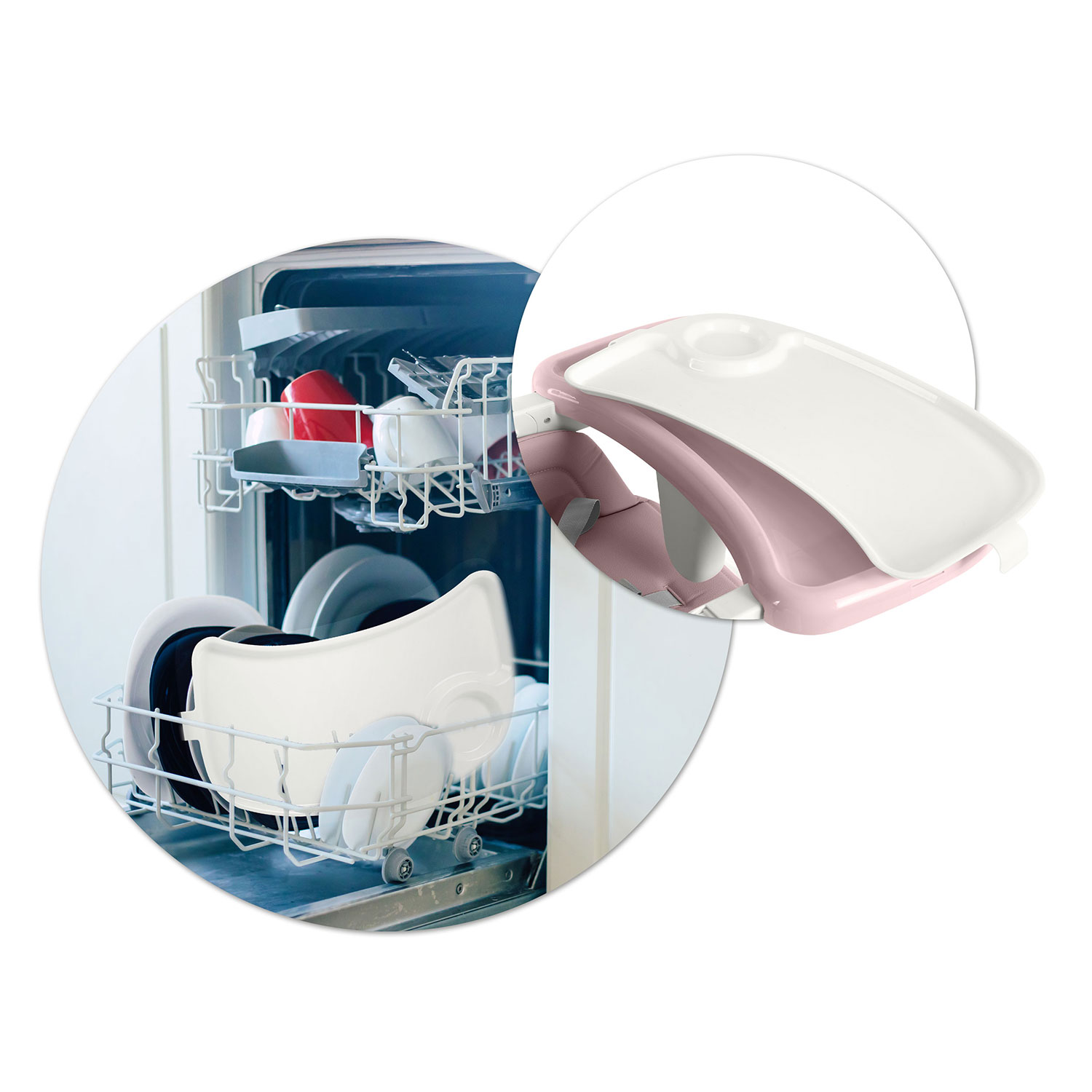 Nukido Elite roosa söögitool - Image 15