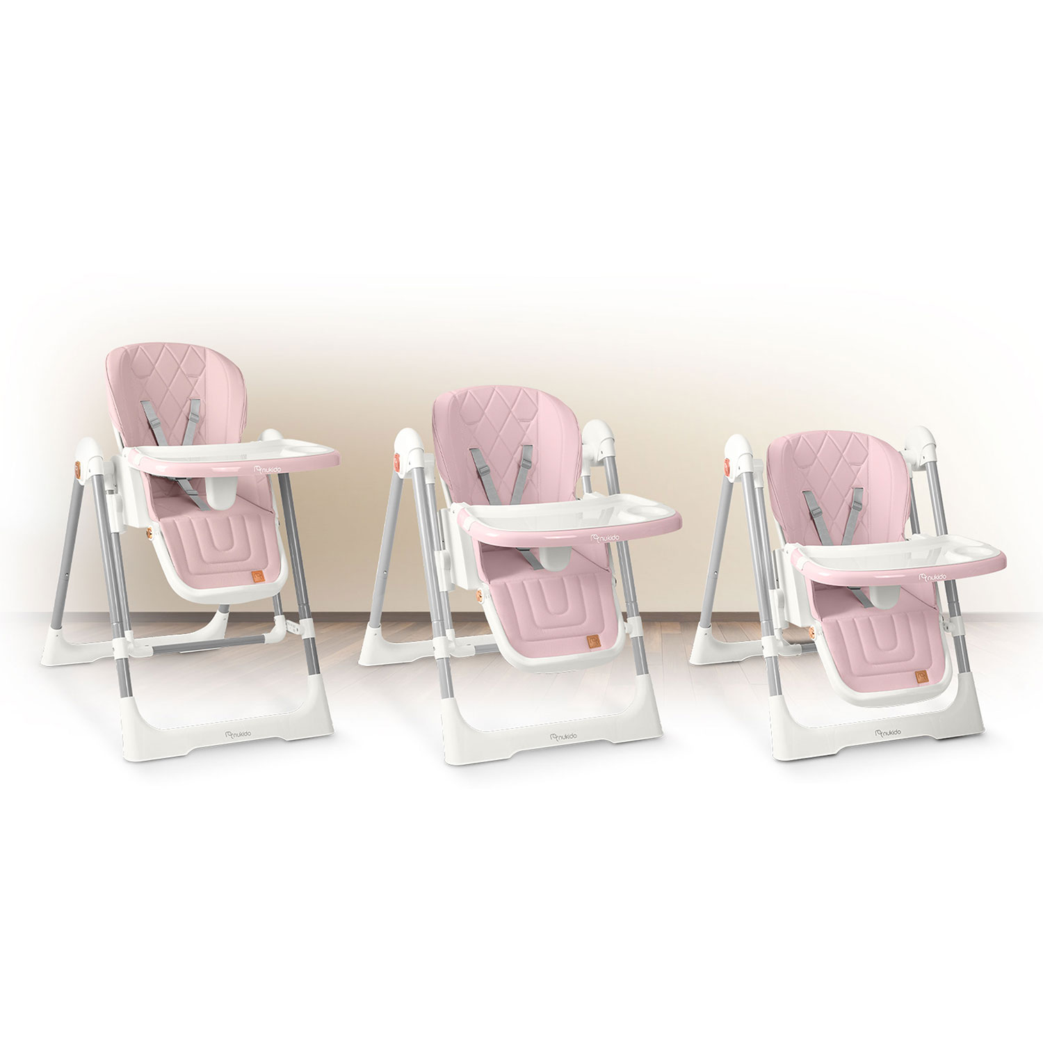 Nukido Elite roosa söögitool - Image 7