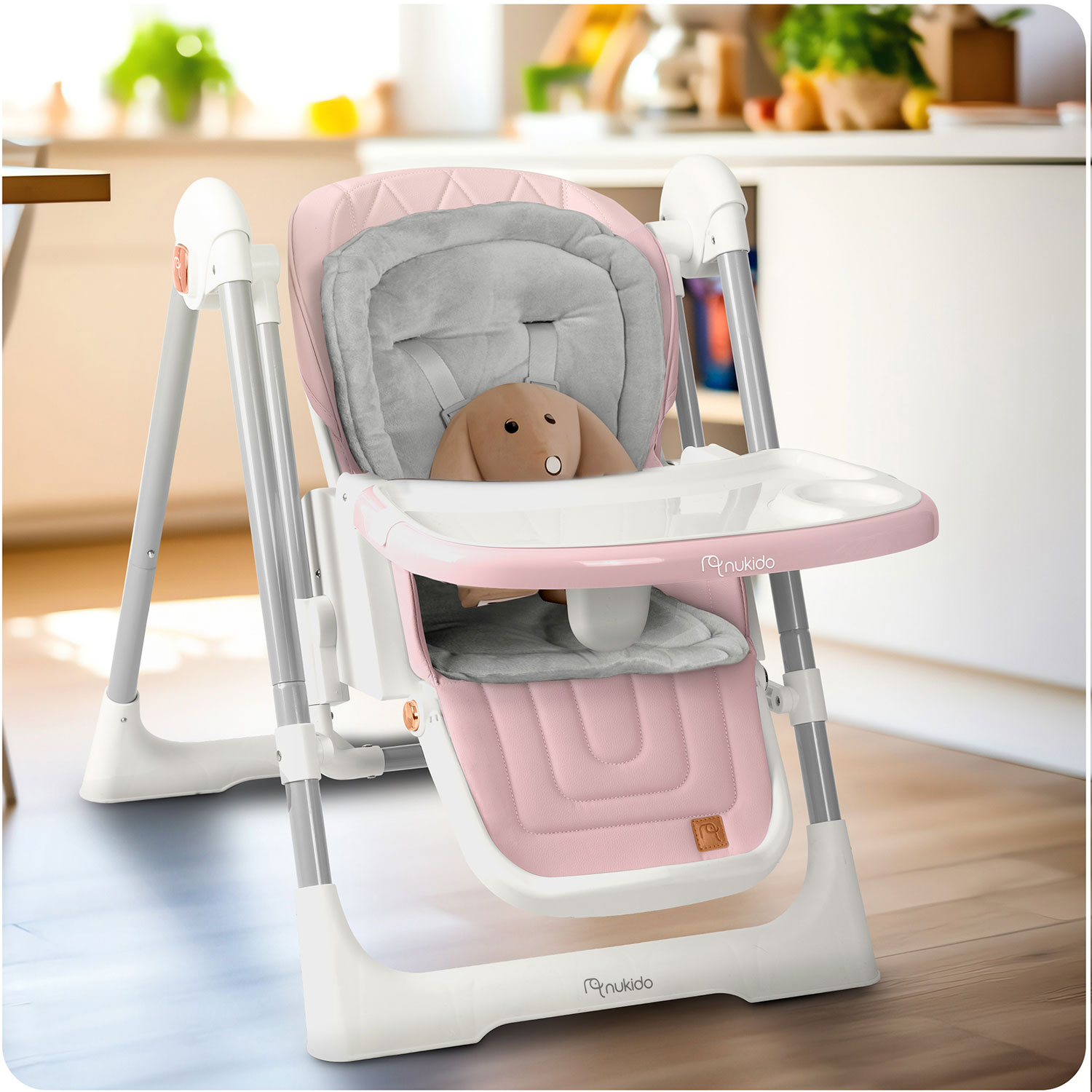 Nukido Elite roosa söögitool - Image 10