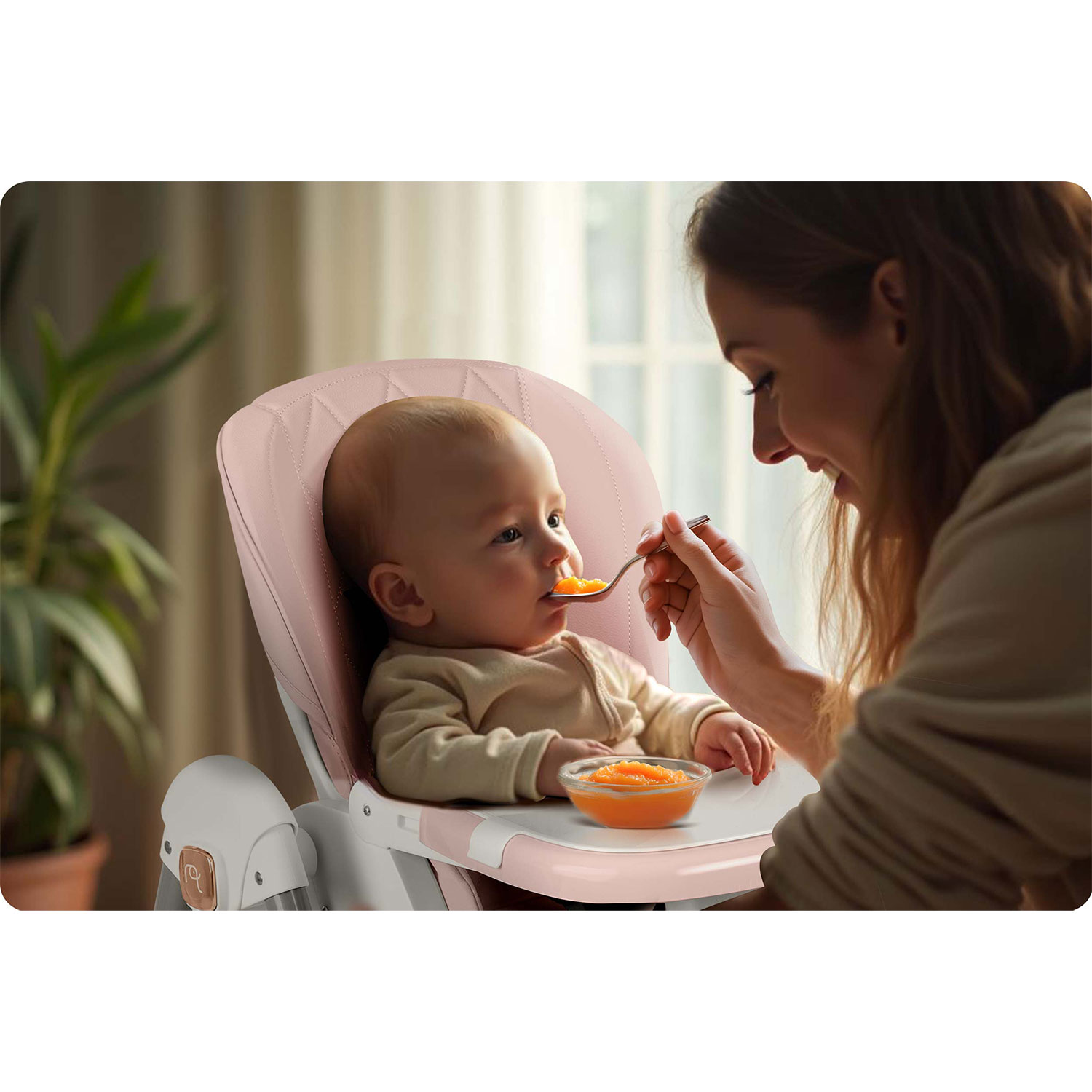 Nukido Elite roosa söögitool - Image 12