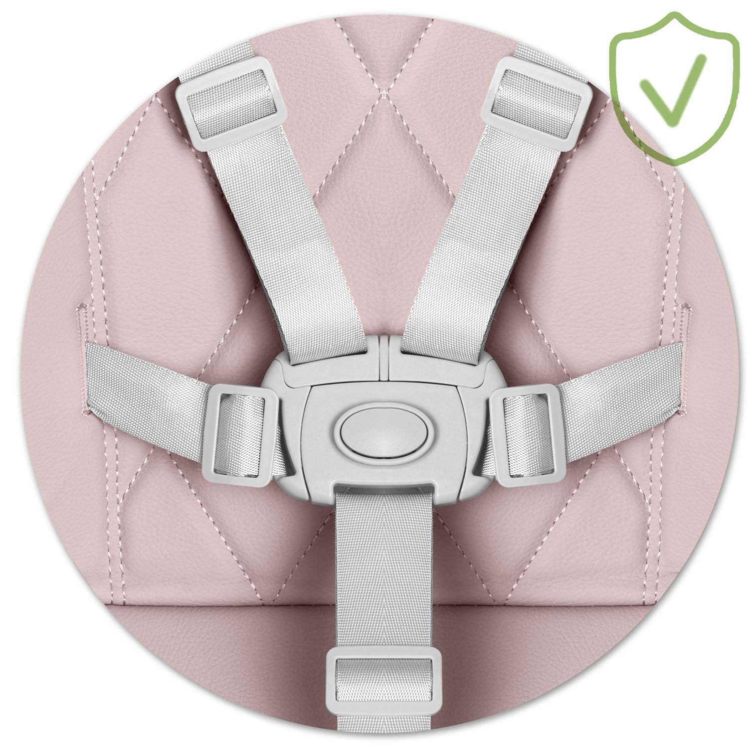 Nukido Elite roosa söögitool - Image 5