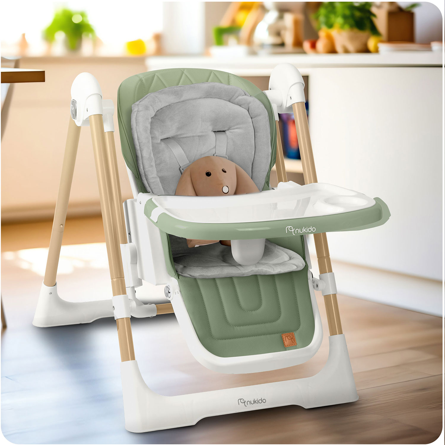 Nukido Elite söögitool roheline - Image 10