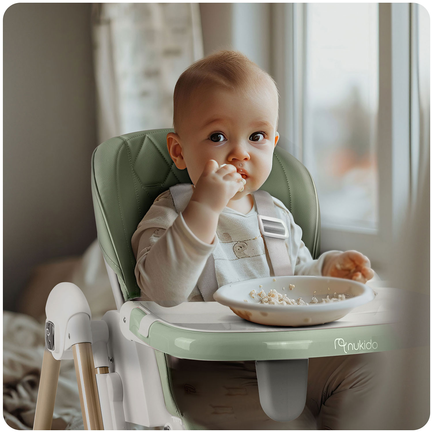 Nukido Elite söögitool roheline - Image 11