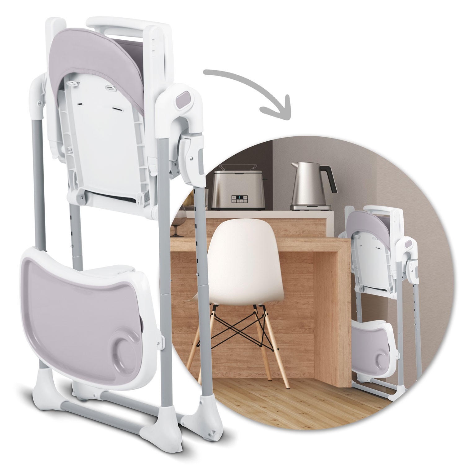 Ricokids Tulo kanarbikuvärvi söögitool - Image 13