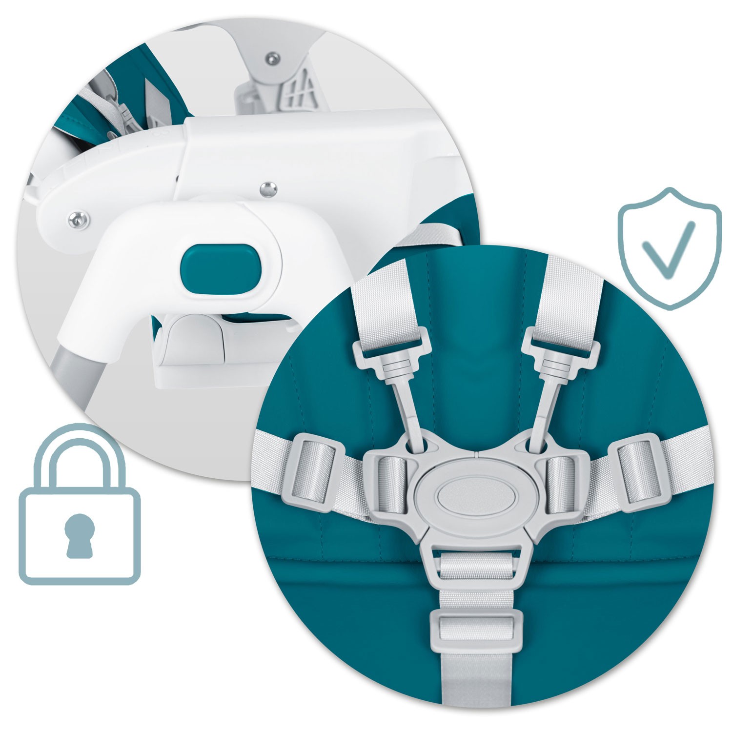 Ricokids Tulo sinine söögitool - Image 5