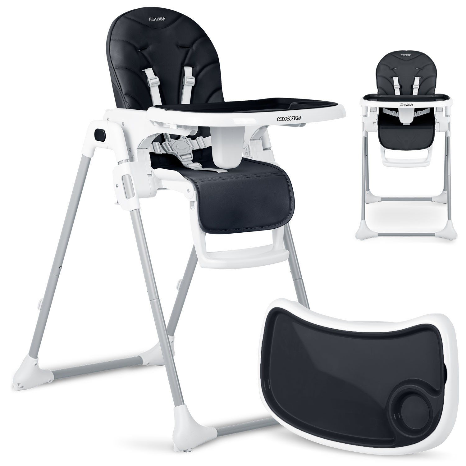 Ricokids Tulo söötmistool must