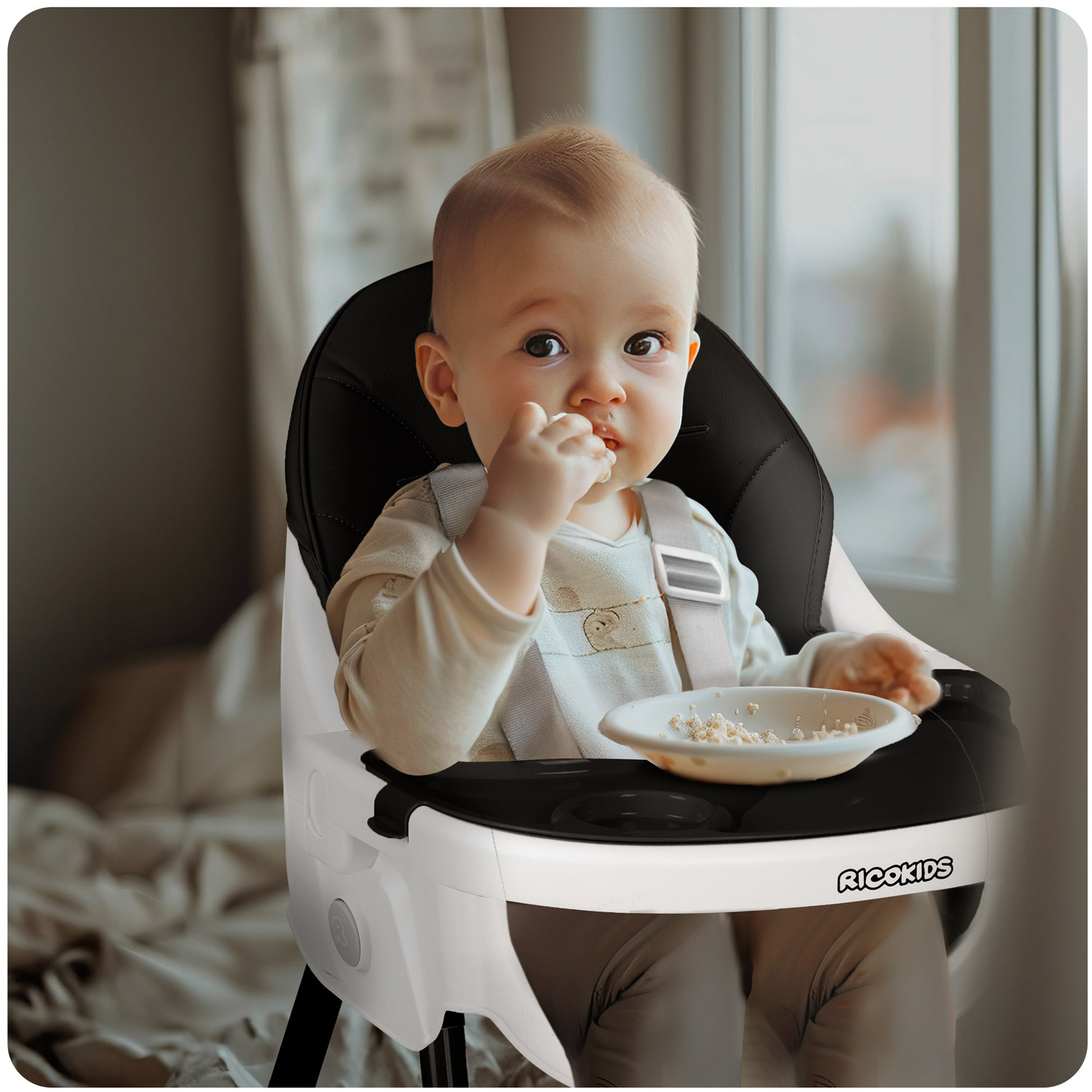 Ricokids Mani söötmistool must - Image 10