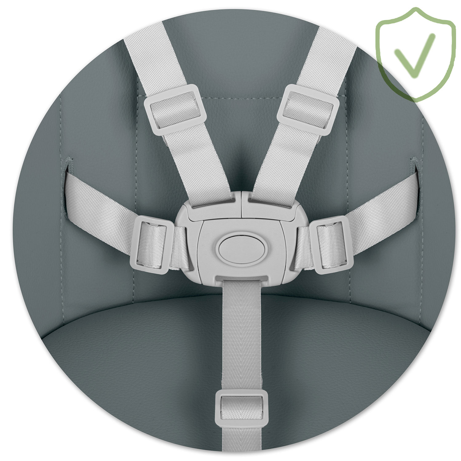 Ricokids Mani söötmistool, hall - Image 6