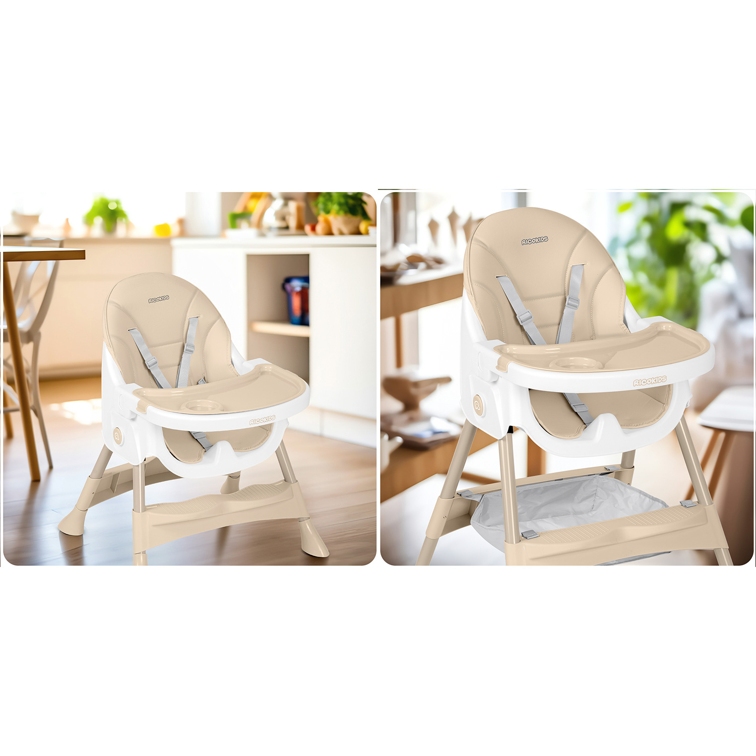 Ricokids Mani beež söötmistool - Image 15