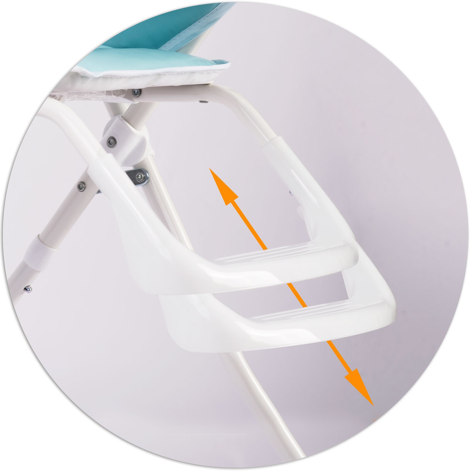 Ricokids FANDO söögitool lauaga, sinine + tasuta korv - Image 9