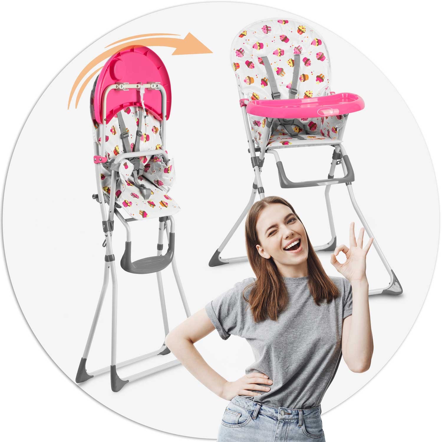 Ricokids FANDO söögitool lauakookidega - Image 6