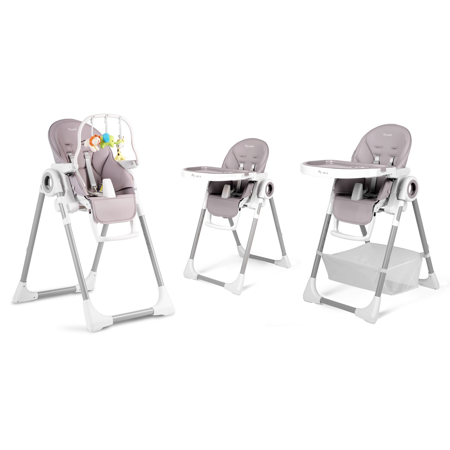 Nukido Belo söögitool lauaga, kanarbik - Image 8