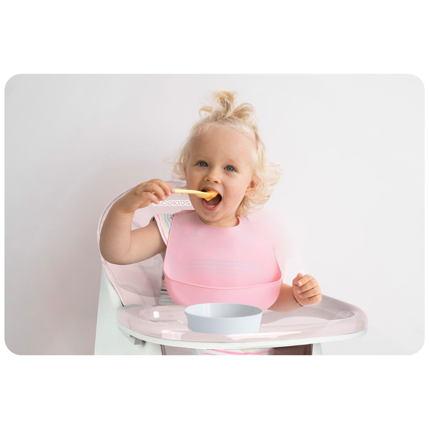 Milo roosa söögitool lauaga - Image 10