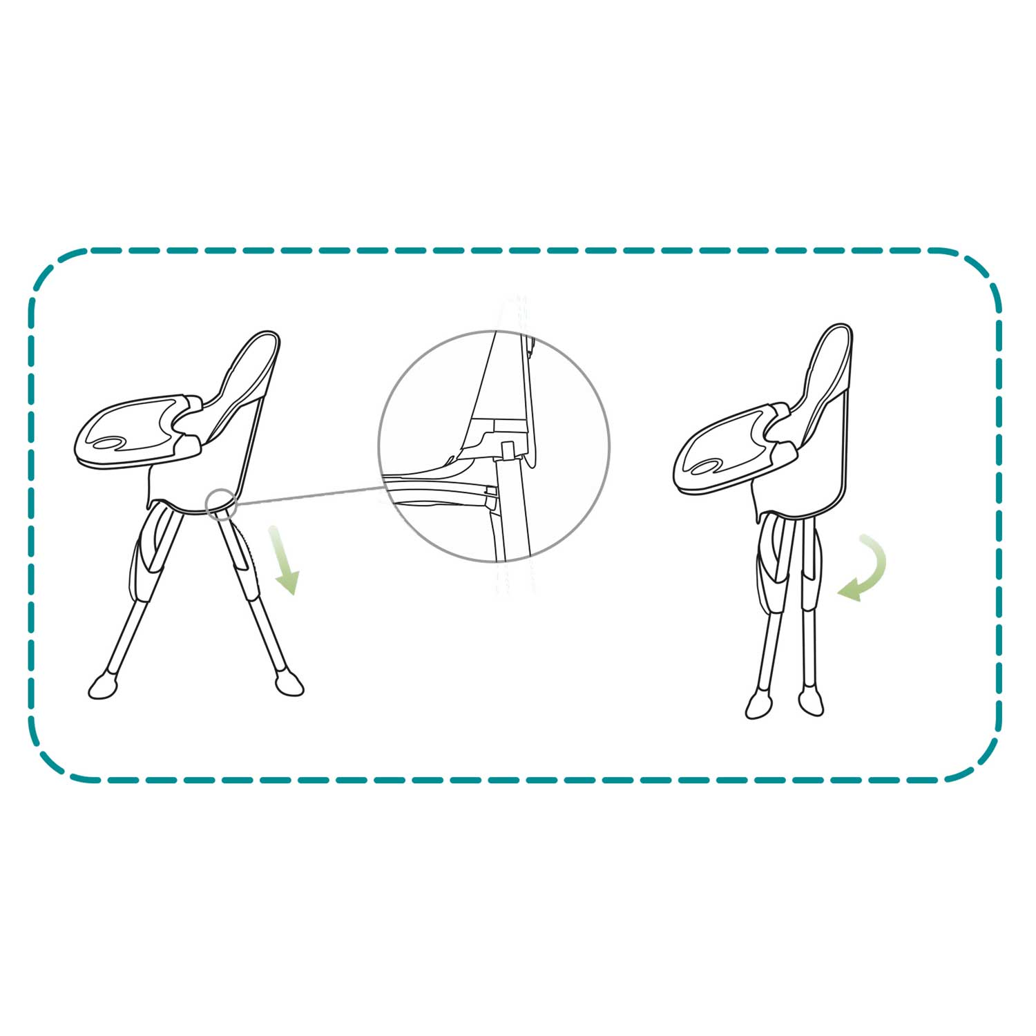 Milo söögitool lauaga, hall - Image 12