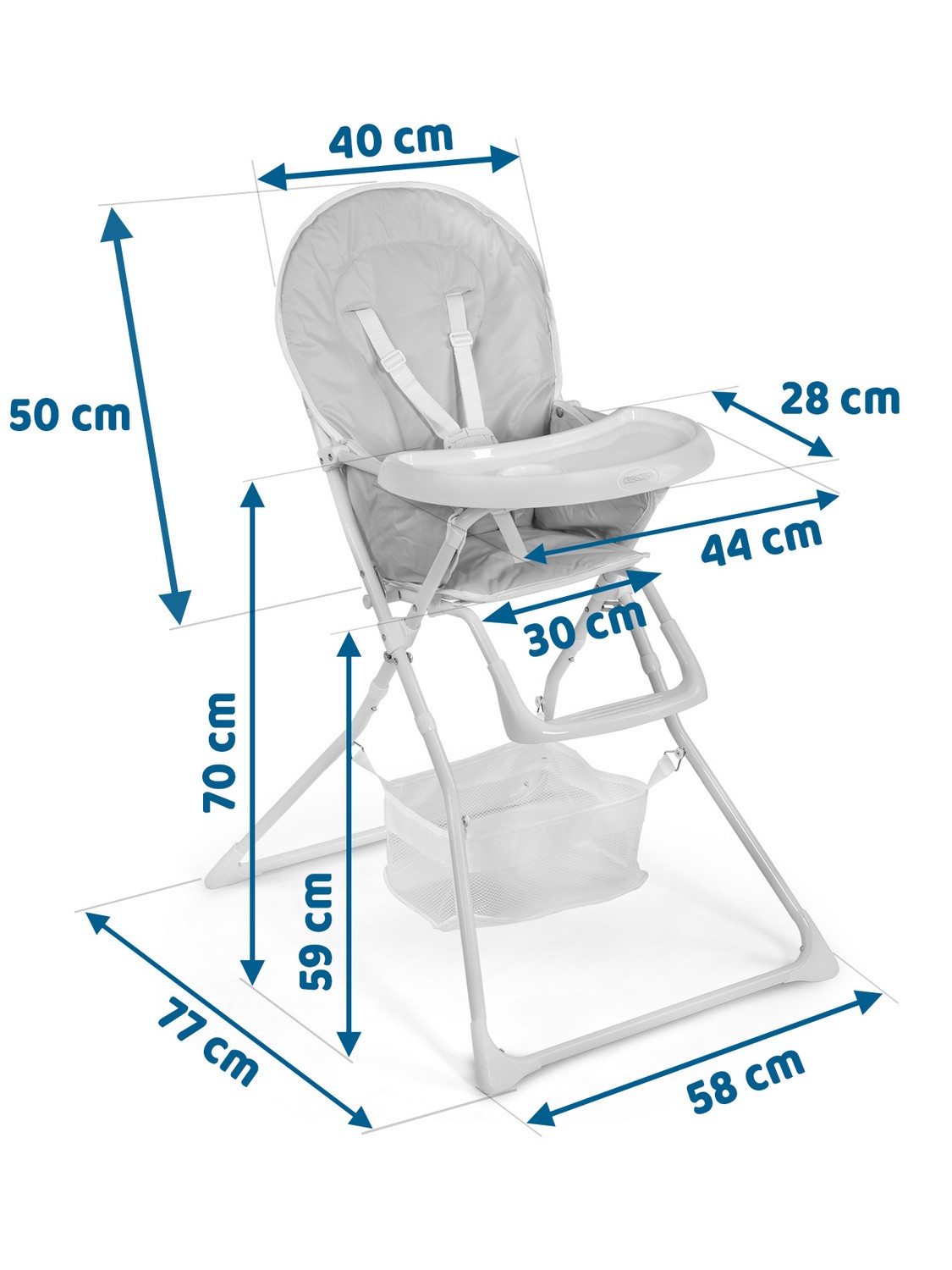 Ricokids FANDO söögitool lauaga, roheline + tasuta korv - Image 6