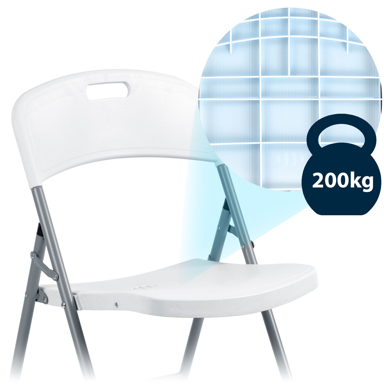 Kokkupandavad aia toitlustustoolid Sofotel PL-404 komplekt 2 tk - Image 10