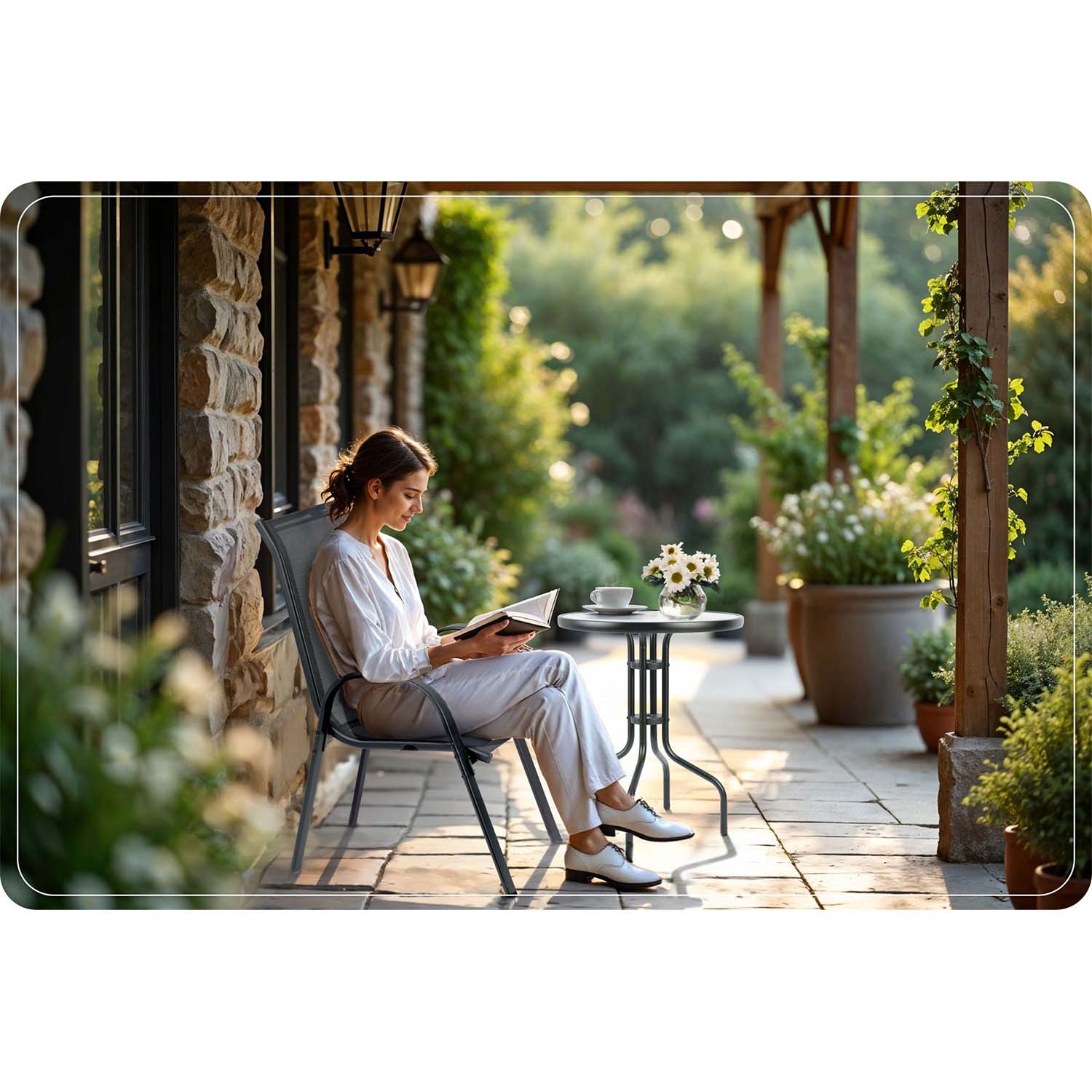 Sofotel SO-980 tekstiilist aiatoolid, 4 tk komplekt - Image 6