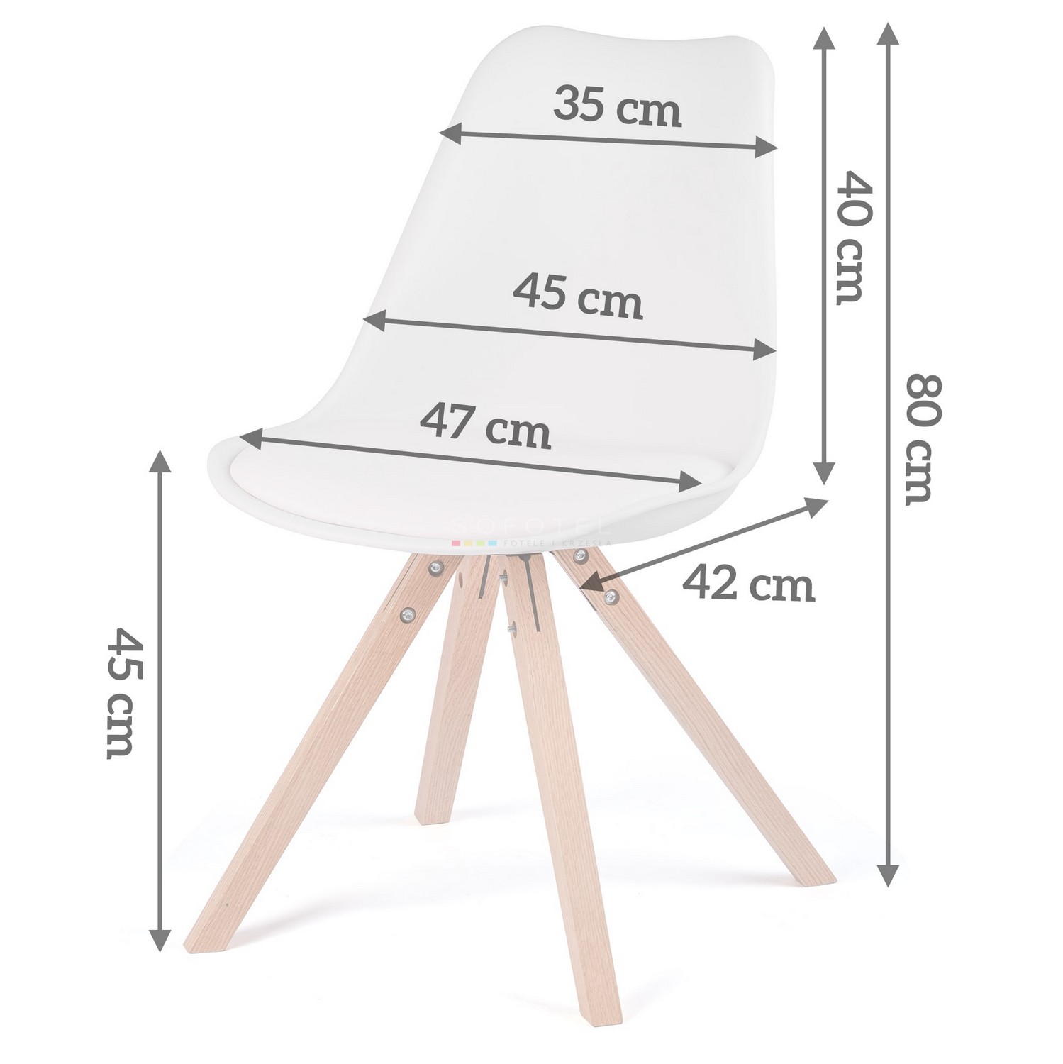 Moodne Skandinaavia tool Sofotel Verde valge - Image 7