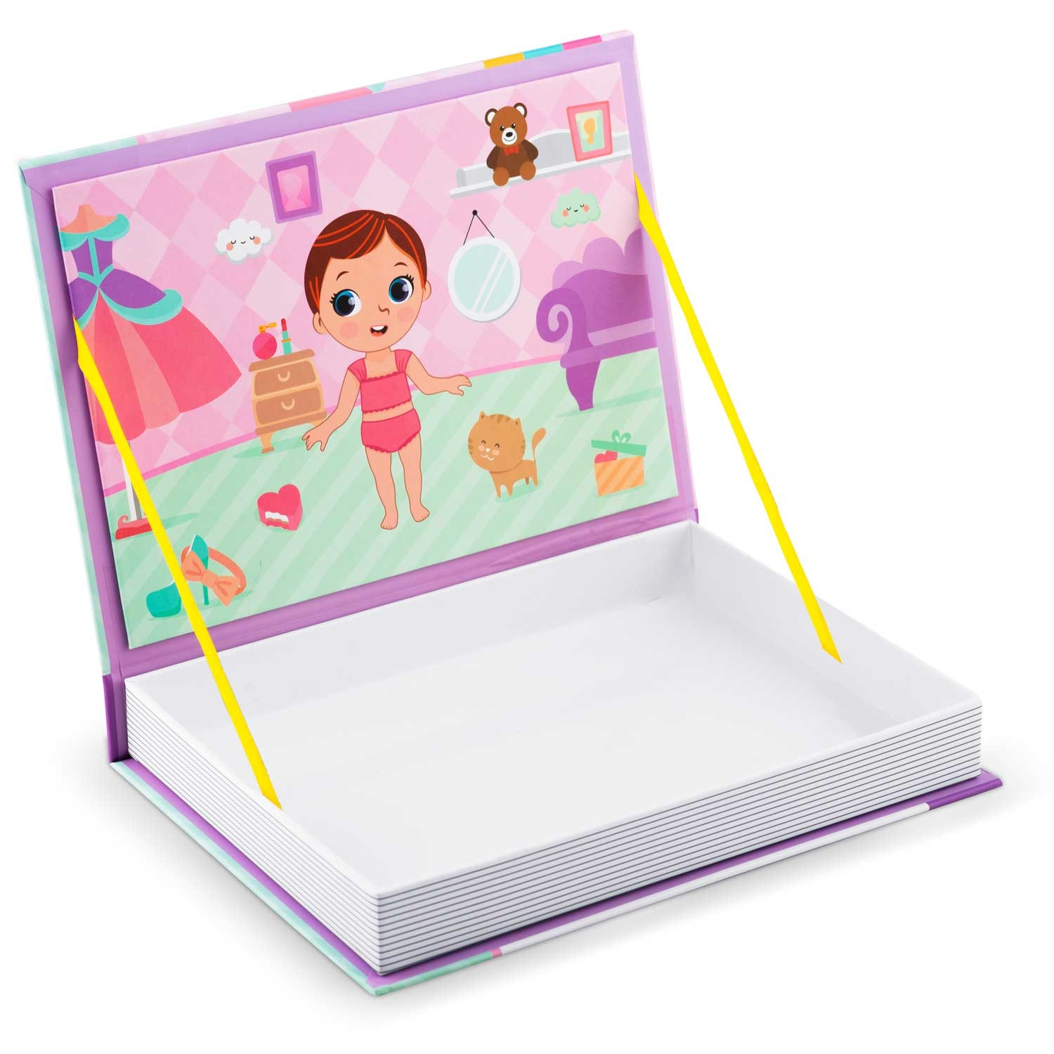 Magnetiline pusleraamat tüdrukute garderoobile RK-770 - Image 4