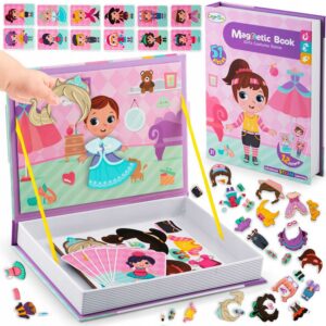 Magnetiline pusleraamat tüdrukute garderoobile RK-770