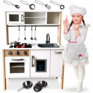 Puidust köök lastele - retro aksessuaaridega