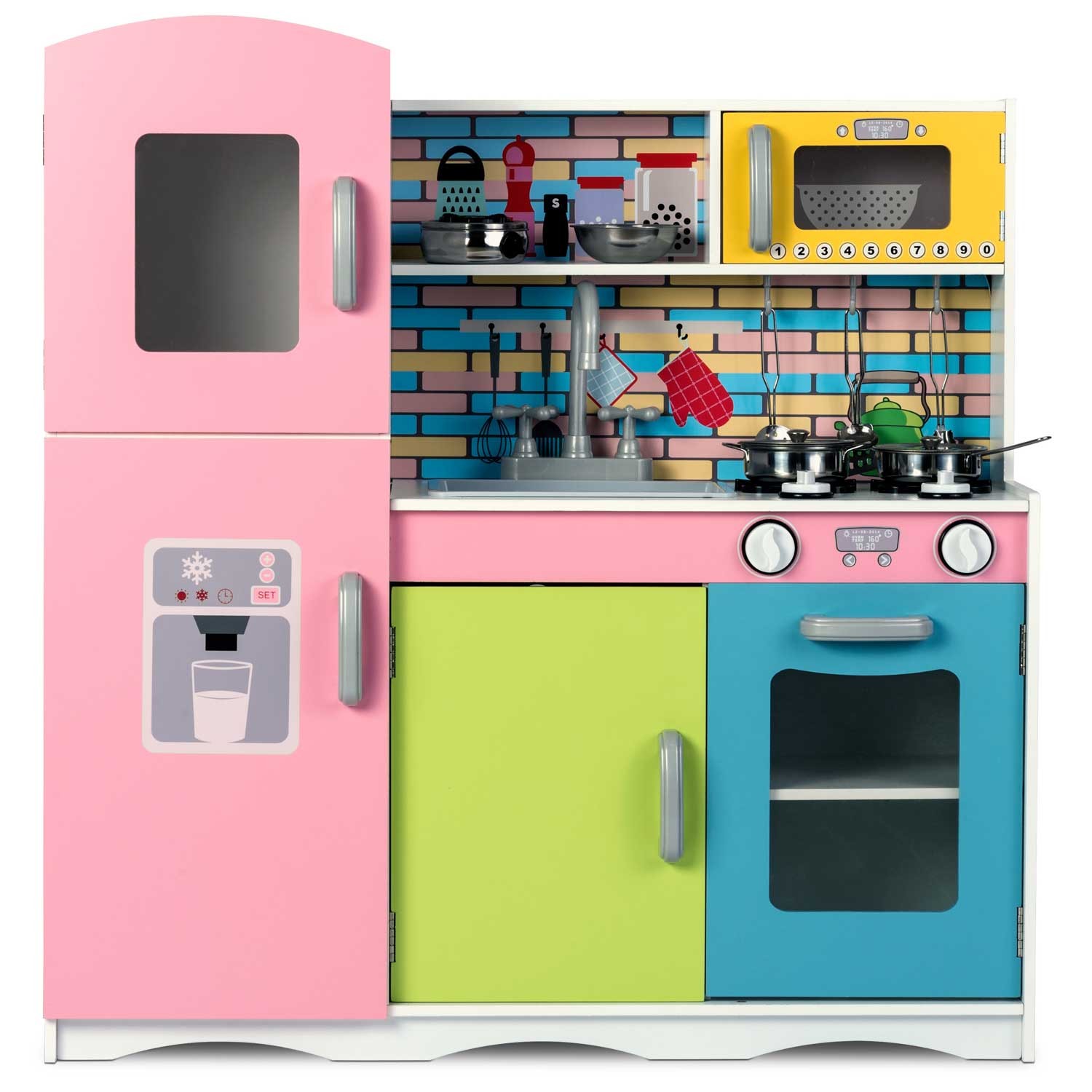 Puidust köök lastele - suur koos aksessuaaridega - Image 5