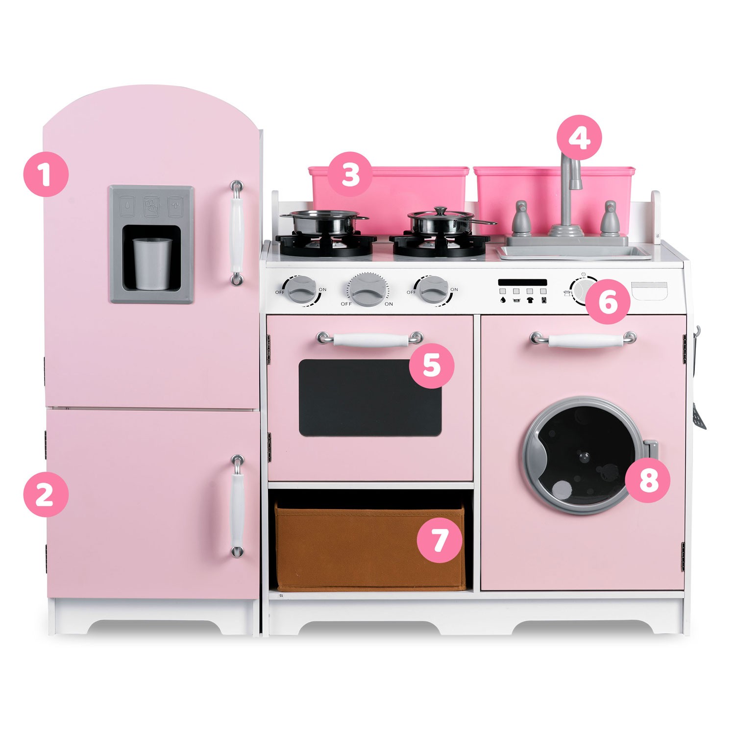 Puidust köök lastele RC-837 - Image 8