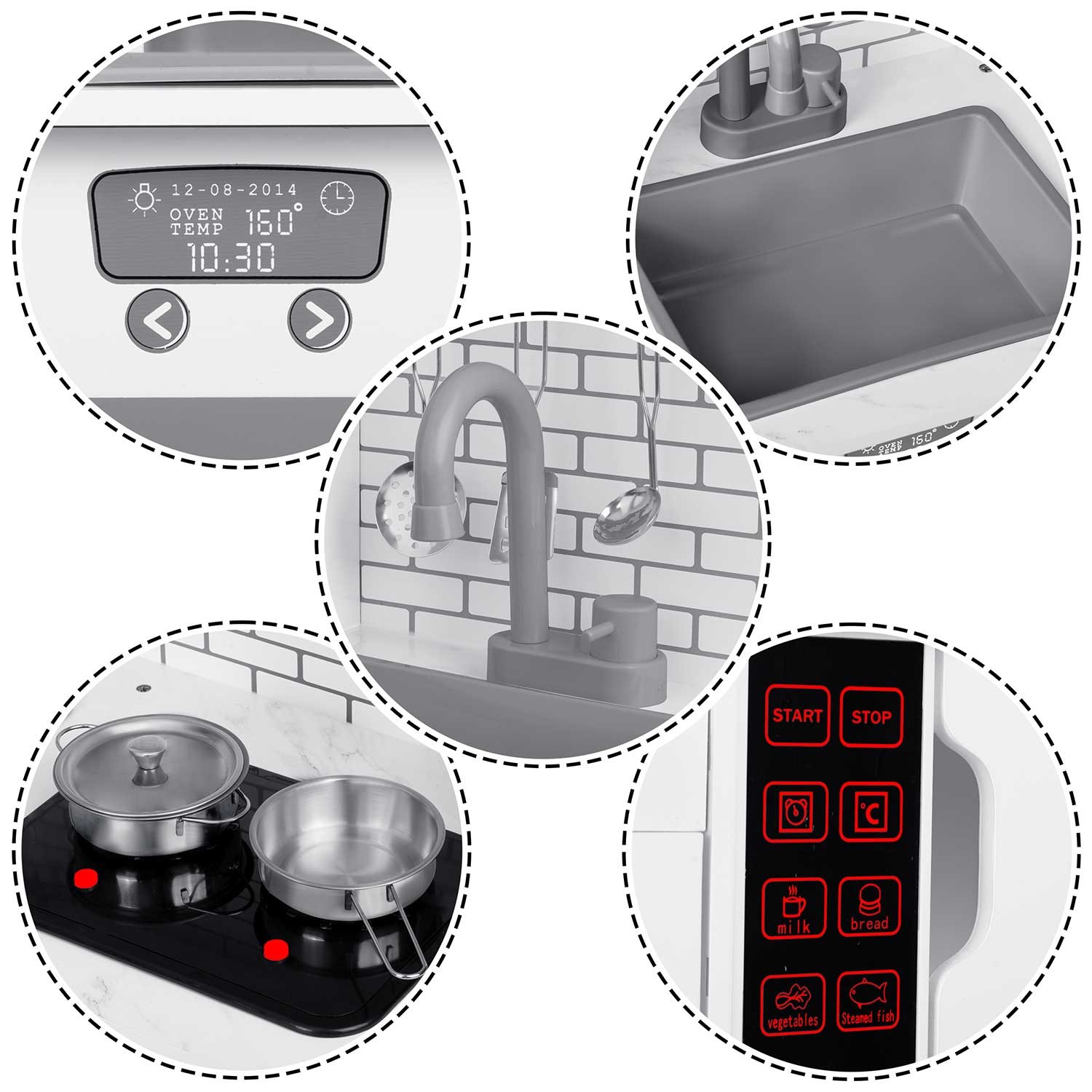 Puidust köök lastele RC-846 - Image 4