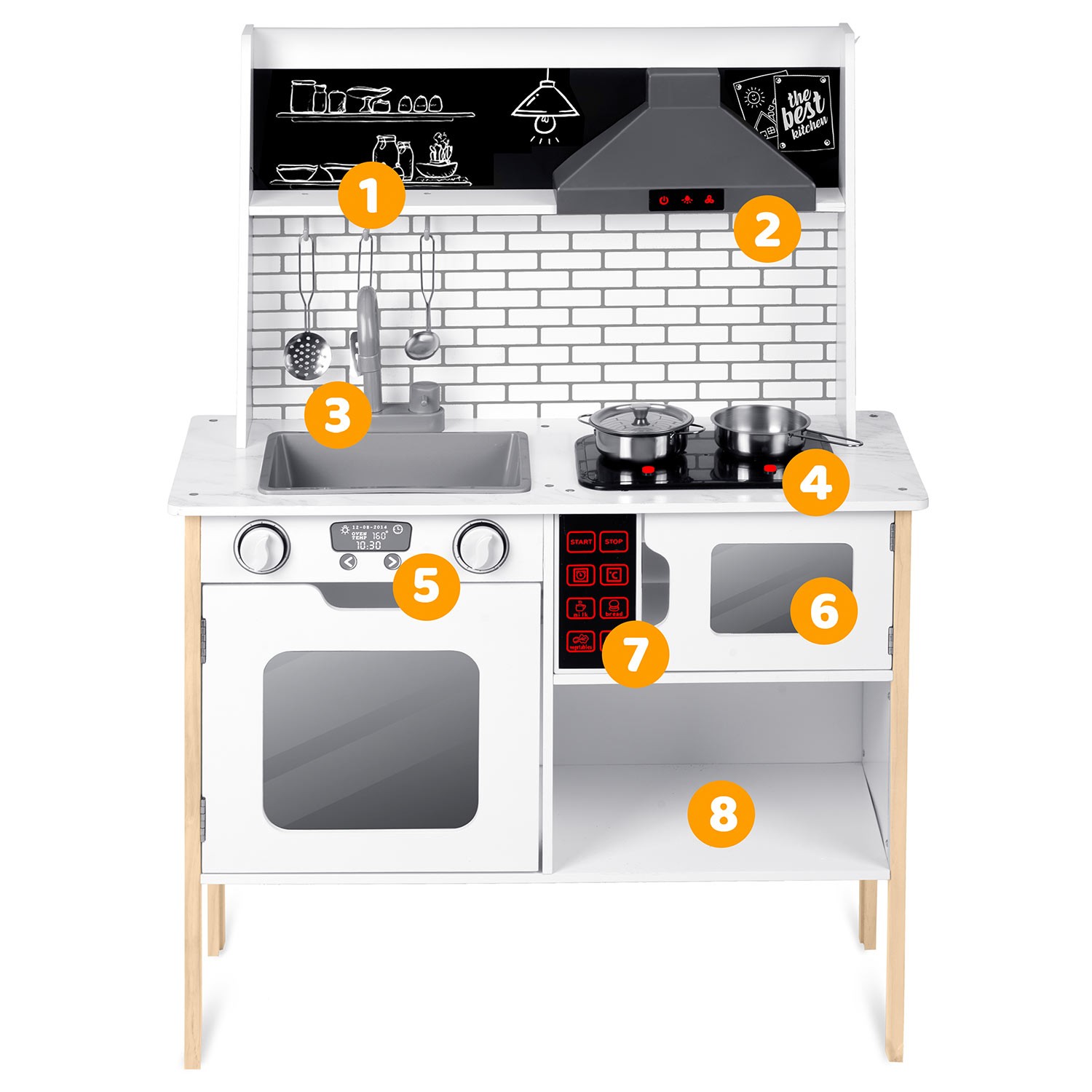 Puidust köök lastele RC-846 - Image 10