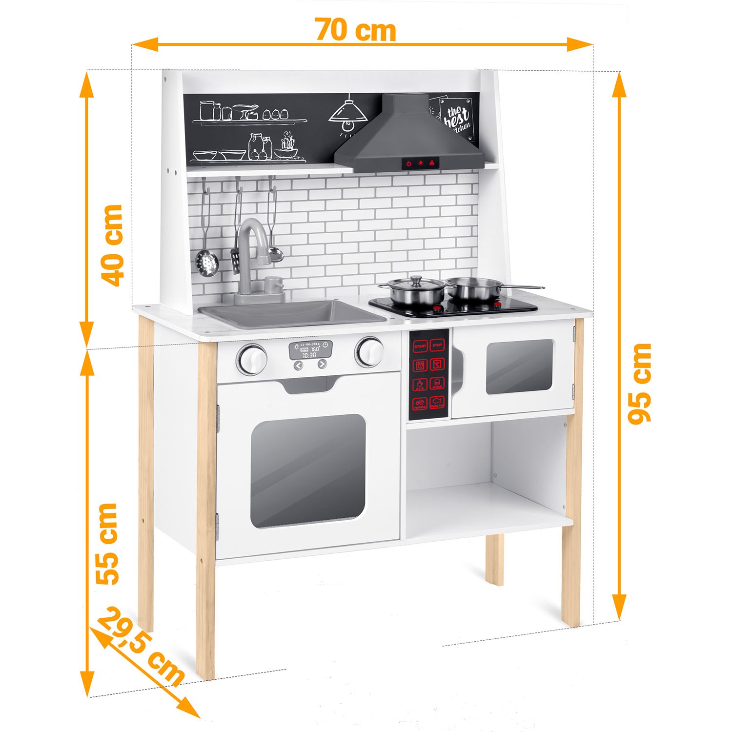Puidust köök lastele RC-846 - Image 12