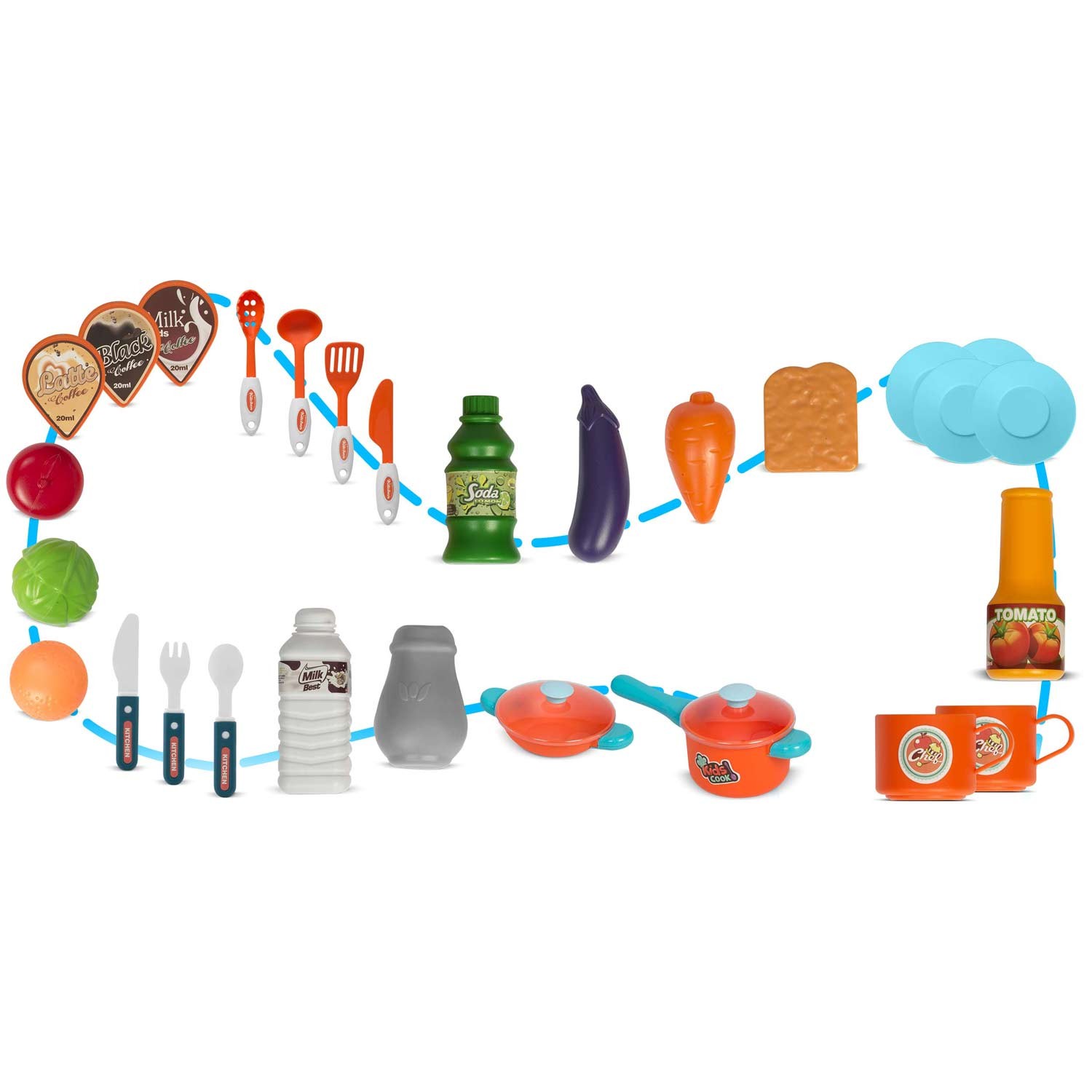 Ricokids 773100 interaktiivne köök lastele - Image 6