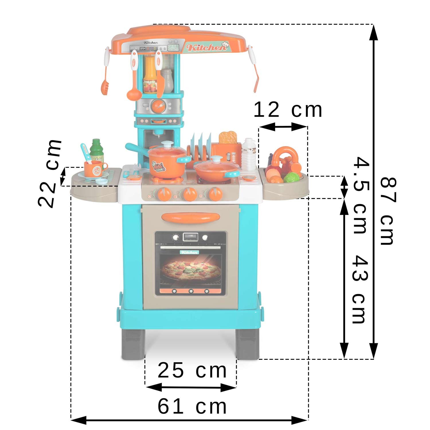 Ricokids 773100 interaktiivne köök lastele - Image 8
