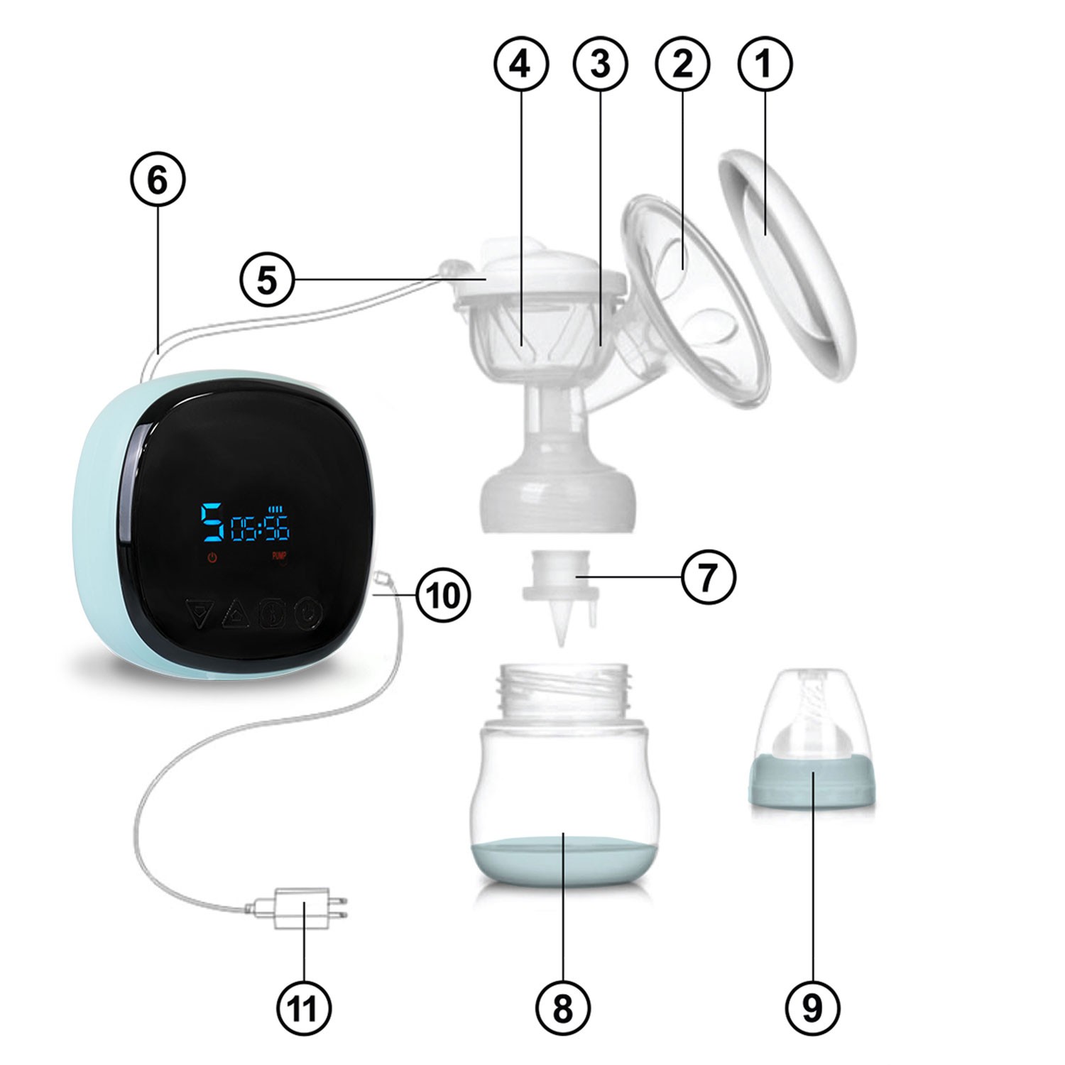 Berdsen 5904 kahefaasiline elektriline rinnapump - Image 11