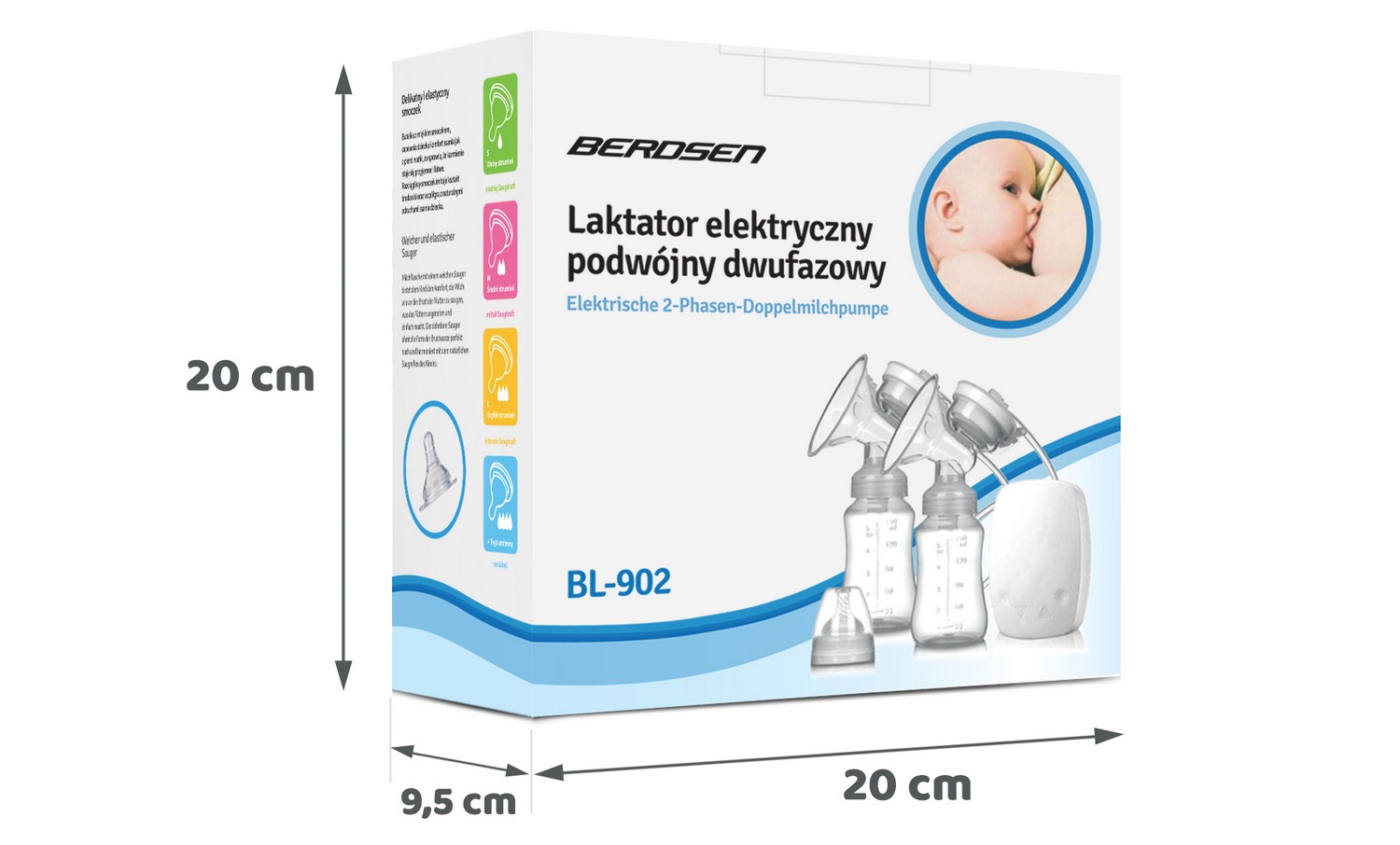 Berdsen BL-902 kahekordne elektriline rinnapump - Image 8
