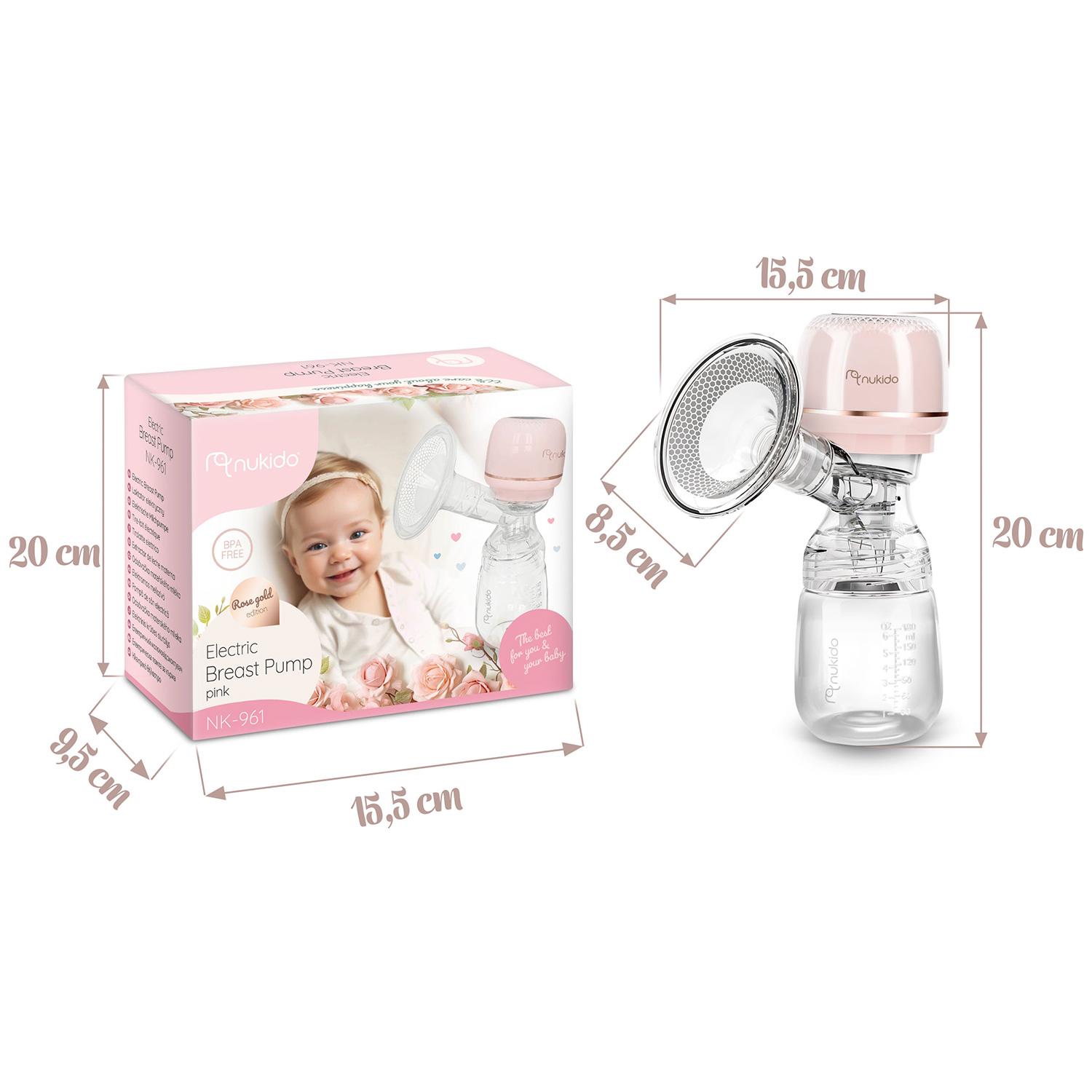 Nukido NK-961 kolmefaasiline elektriline rinnapump - Image 5