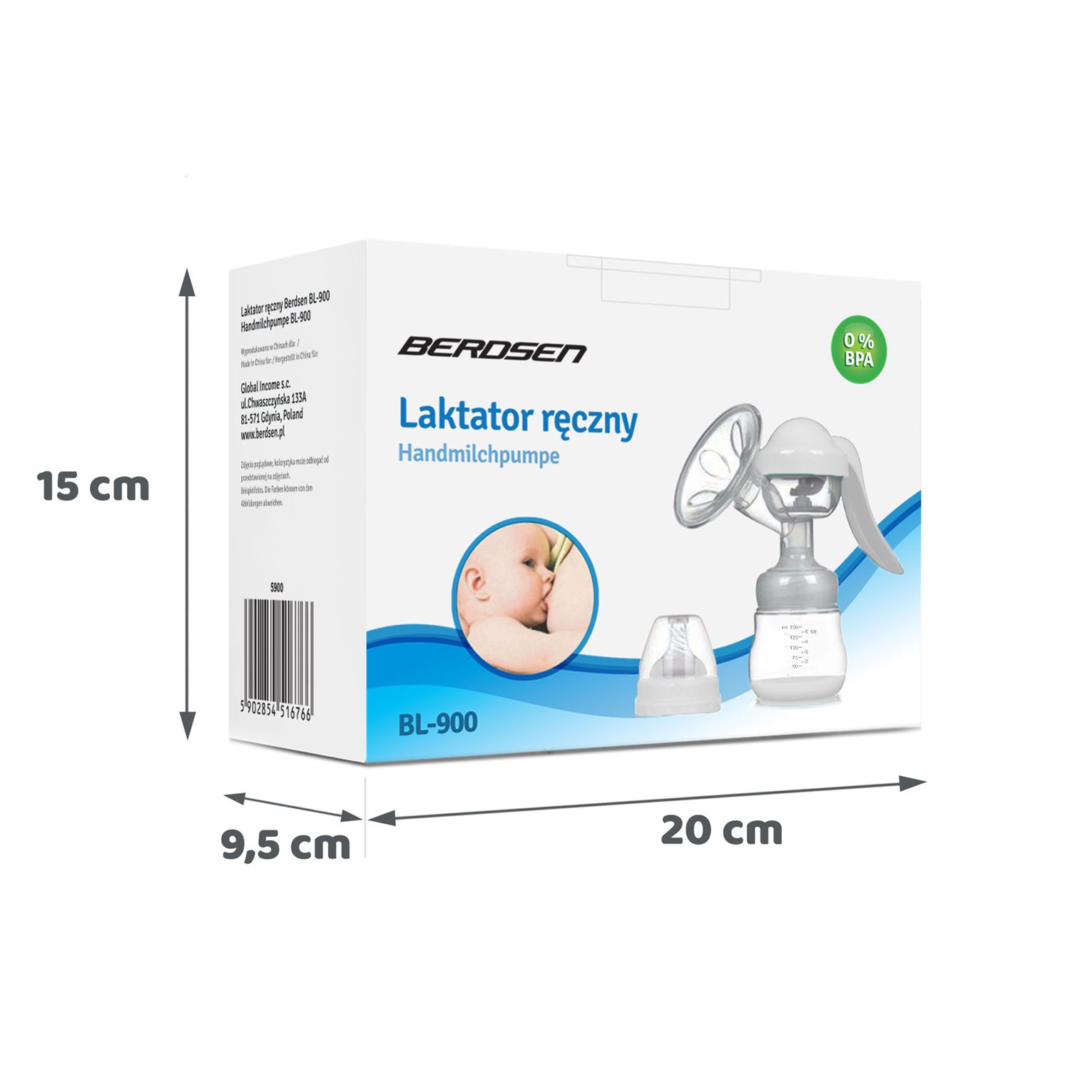 Berdsen BL-907 manuaalne rinnapump koos lisatarvikutega - Image 10