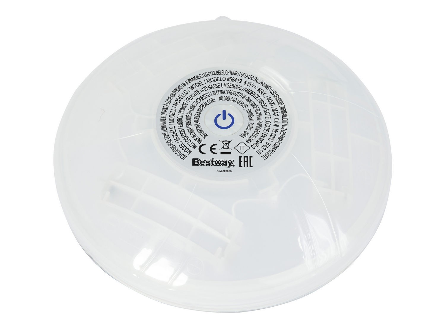 Bestway 58419 LED-basseinilamp