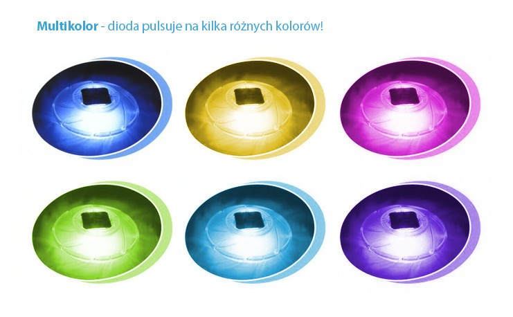 Päikeseenergial töötav basseinilamp, läbimõõt 18 cm, Bestway 58111 - Image 2
