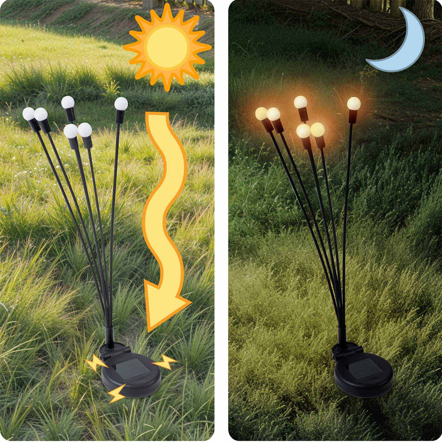 Päikeselambid jaanimardikatega 2 tk Ilumen LS-101 - Image 7