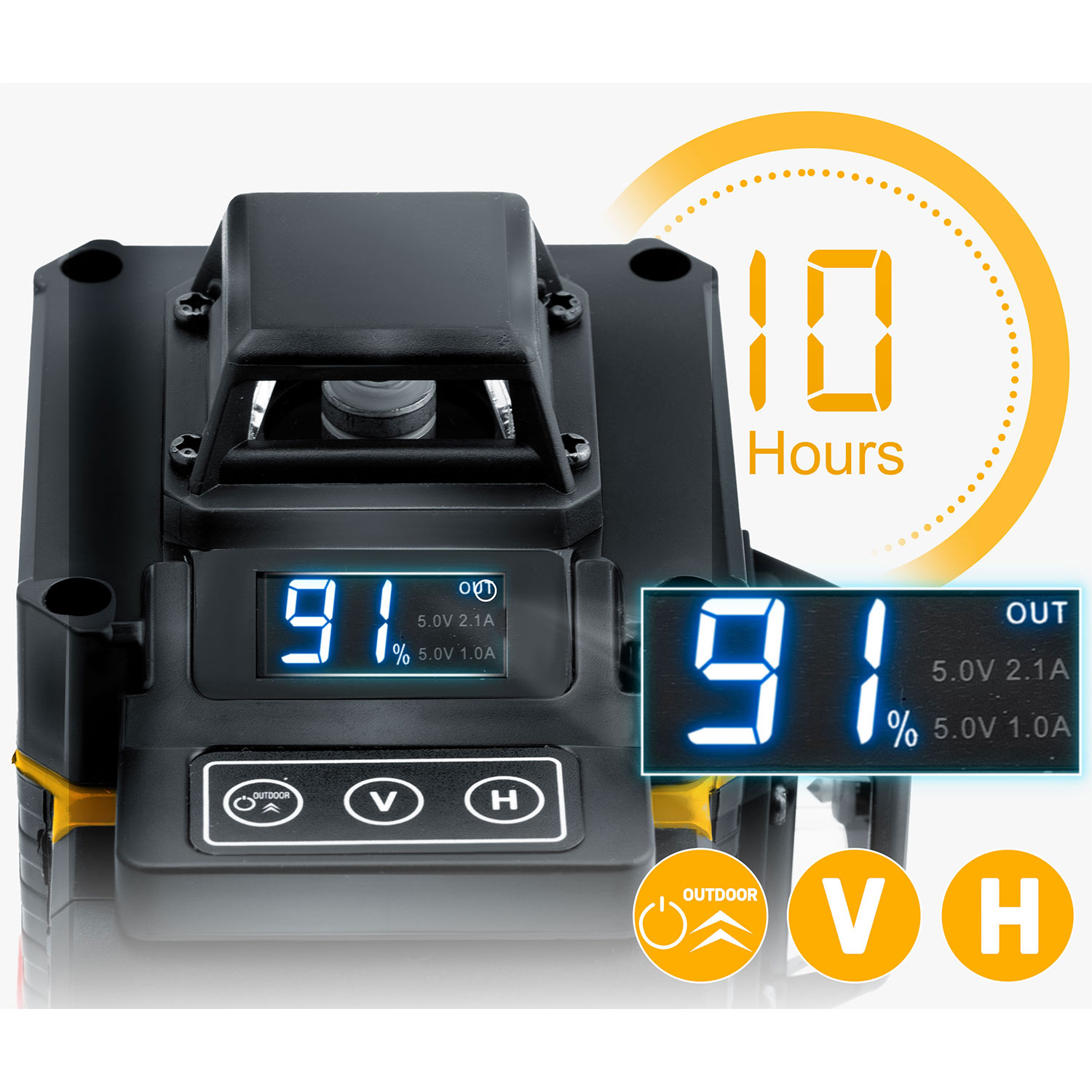 Ristjoonlaser kohvris + Humberg HM-172 statiiv - Image 4
