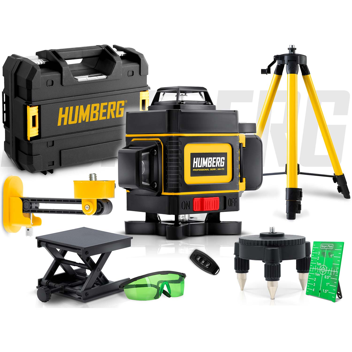 Ristjoonlaser kohvris + Humberg HM-172 statiiv - Image 5