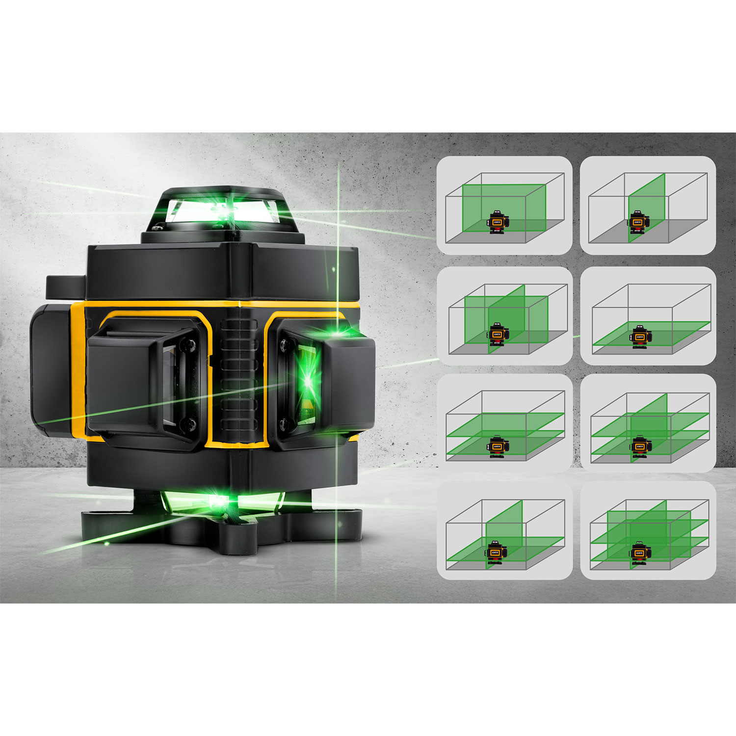 Ristjoonlaser kohvris + Humberg HM-172 statiiv - Image 14