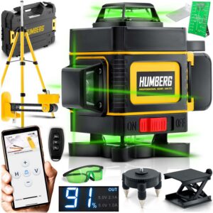 Ristjoonlaser kohvris + Humberg HM-172 statiiv