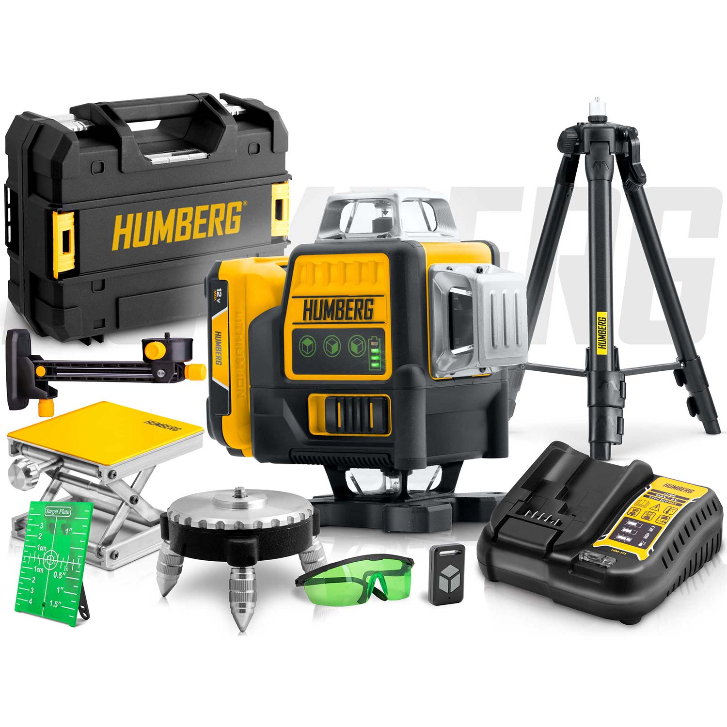 Ristjoonlaser kohvris + Humberg HM-171 statiiv - Image 7